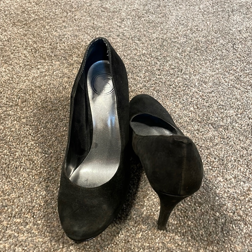 Black Suede Heels